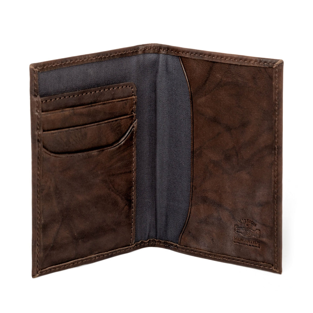 Benjamin Leather Passport Wallet by Mission Mercantile Leather Goods