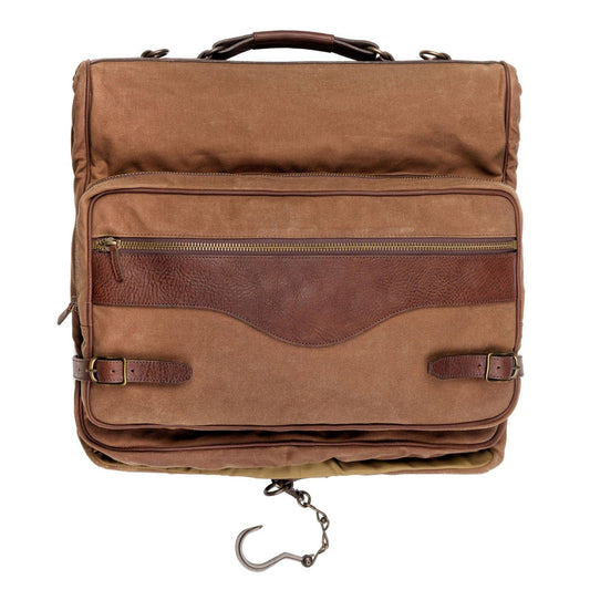 Campaign Waxed Canvas Valet Bag by Mission Mercantile Leather Goods