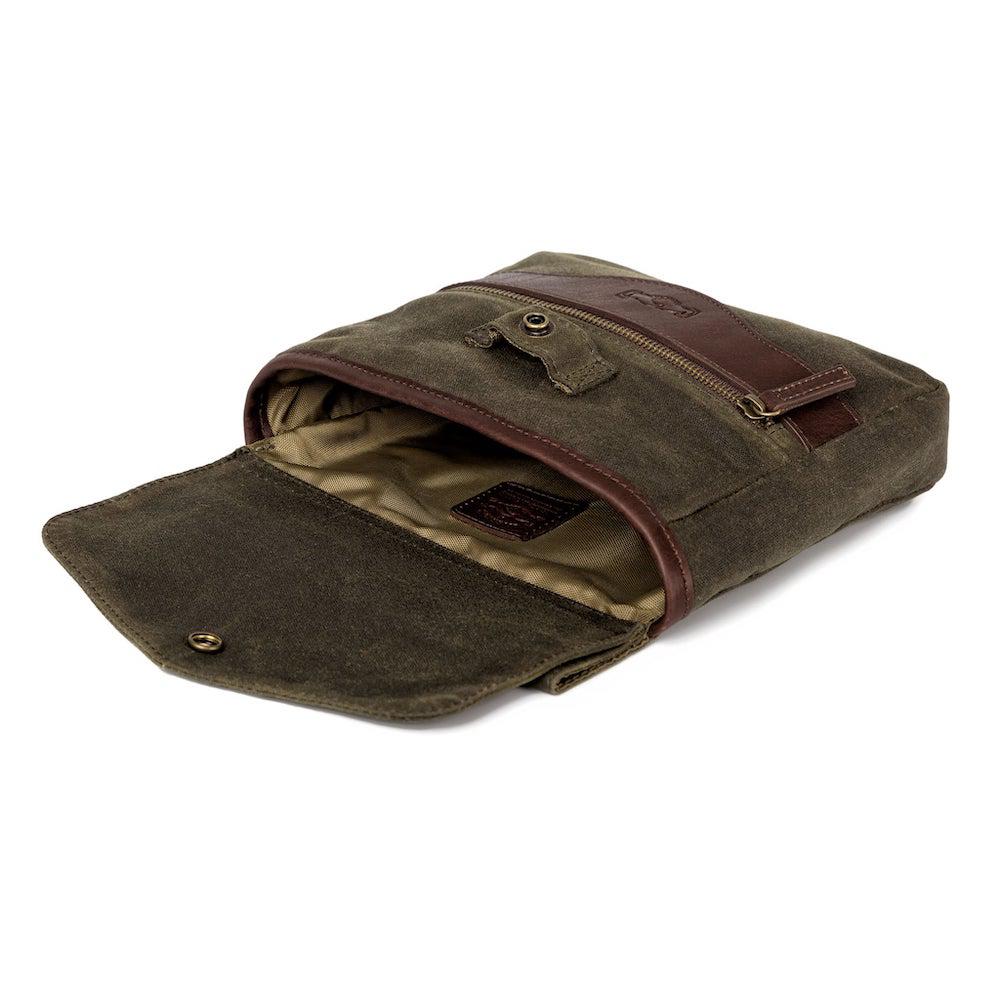 White Wing Waxed Canvas Hunting Game Bag Set by Mission Mercantile Leather Goods