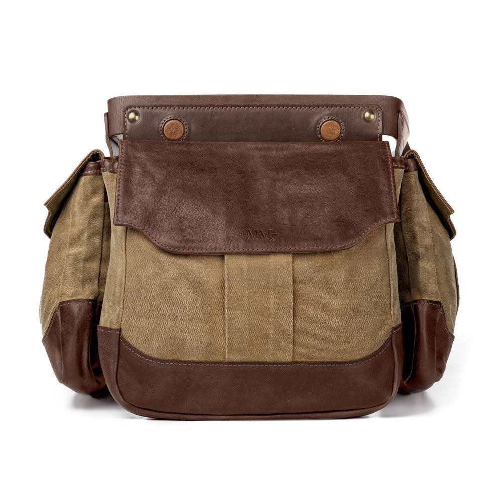 White Wing Waxed Canvas Hunting Heritage Bird Bag Trio by Mission Mercantile Leather Goods