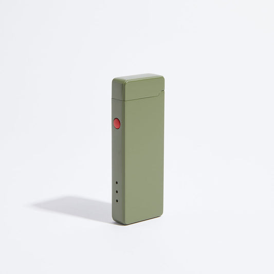 Pocket Lighter - Olive Green by The USB Lighter Company