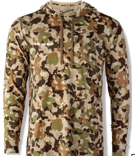OG Bamboo Hoodie Wetland Camo | Mallard Bay X Duck Camp
