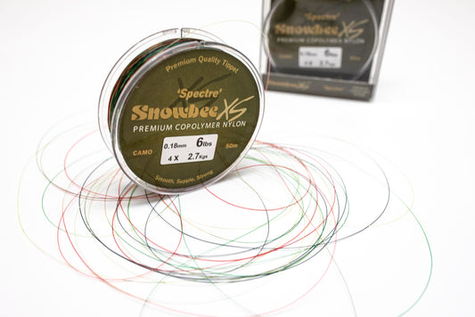 CAMO TIPPET “SPECTRE” COPOLYMER NYLON - 50M by Snowbee USA