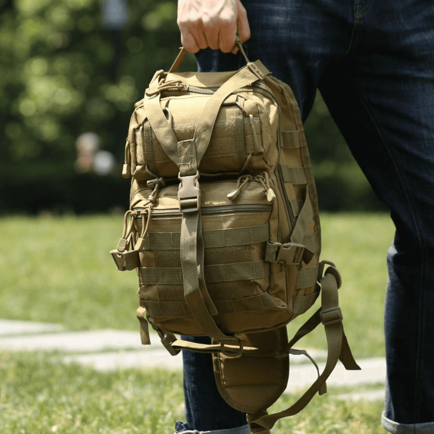 Tactical Military Medium Sling Range Bag by Jupiter Gear