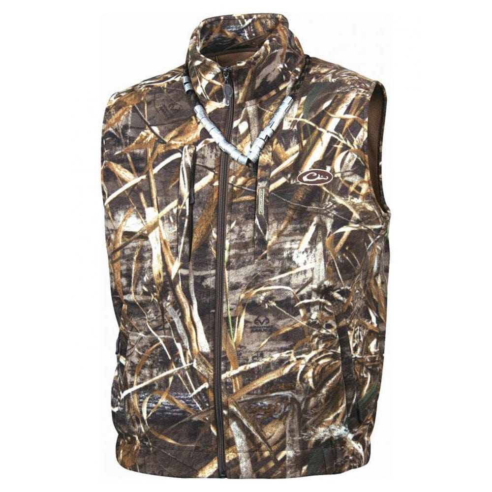 Drake MST Camo Windproof Tech Vest by Texas Fowlers