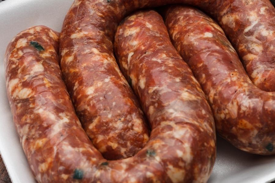 Ribeye Sausage - (2 lb) 3 links of sausage per pack by HebertsMarkets