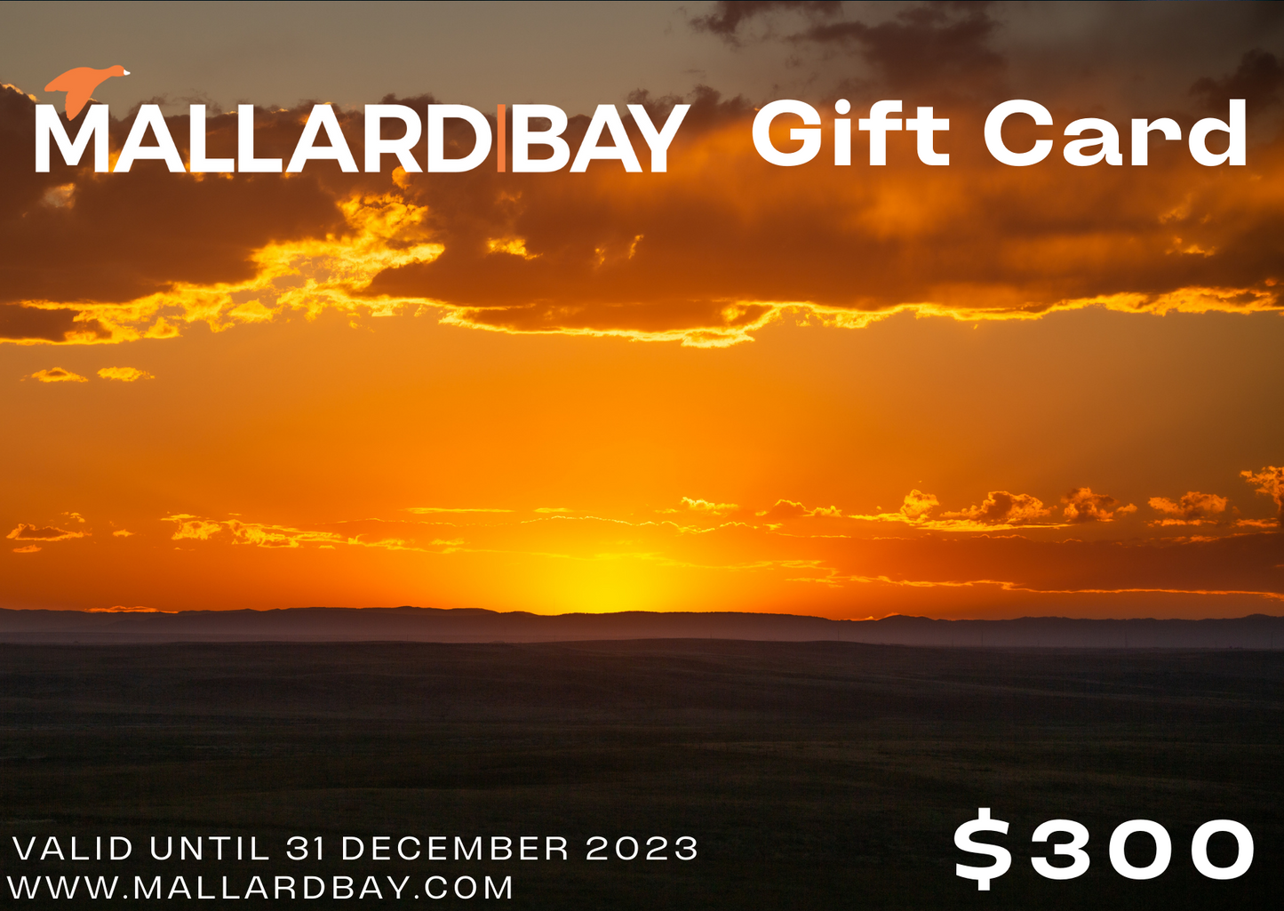 Mallard Bay Trip Credit Gift Card