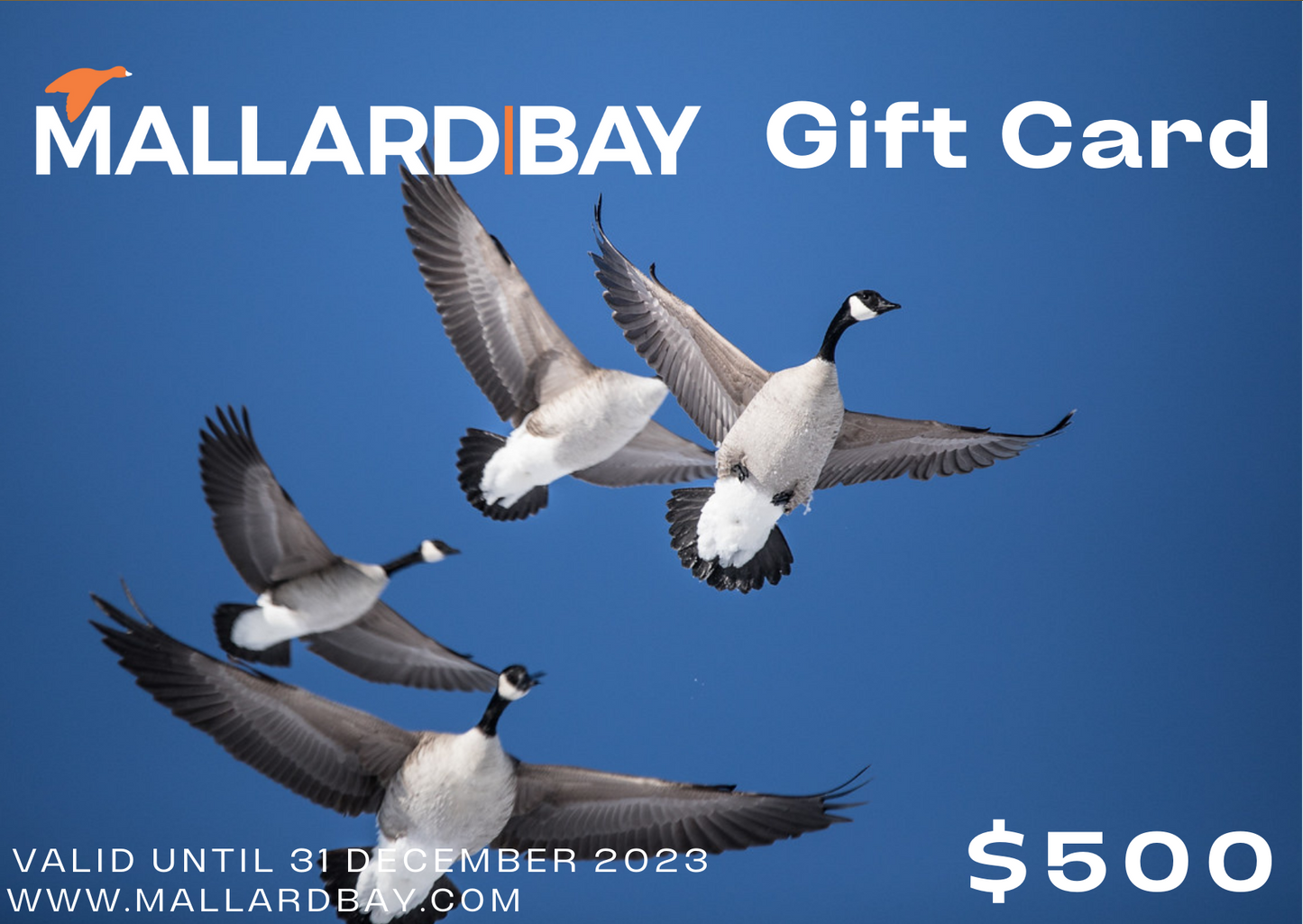 Mallard Bay Trip Credit Gift Card