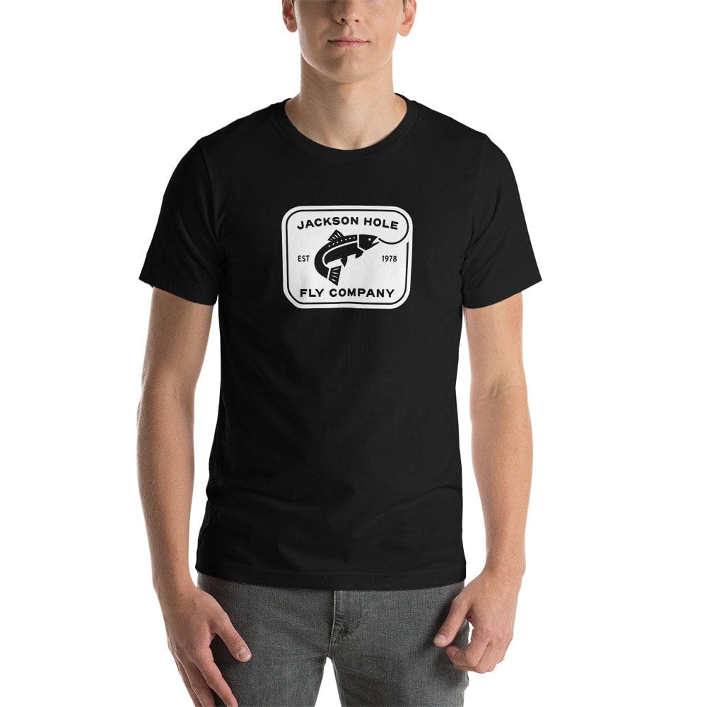 JHFLYCO Unisex Short Sleeve T-Shirt – Logo T by Jackson Hole Fly Company