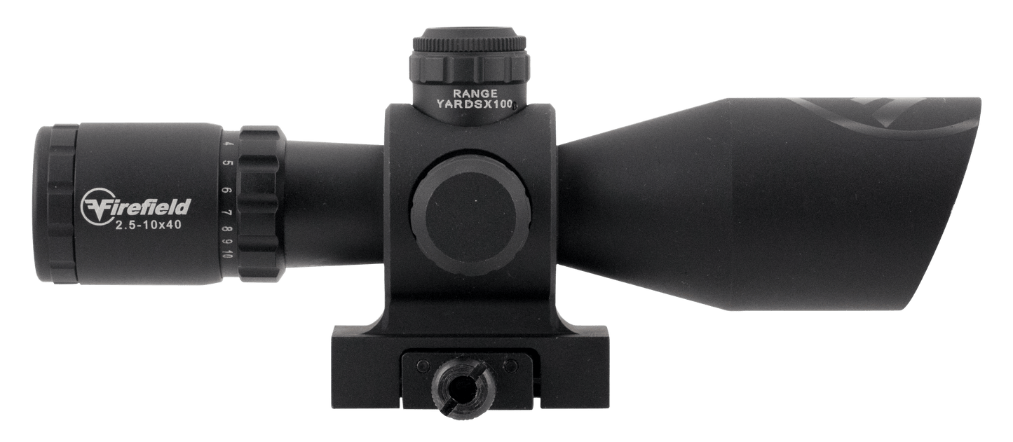 Firefield Barrage 2.5-10x40 - Riflescope Mil-dot Reticle by Texas Fowlers