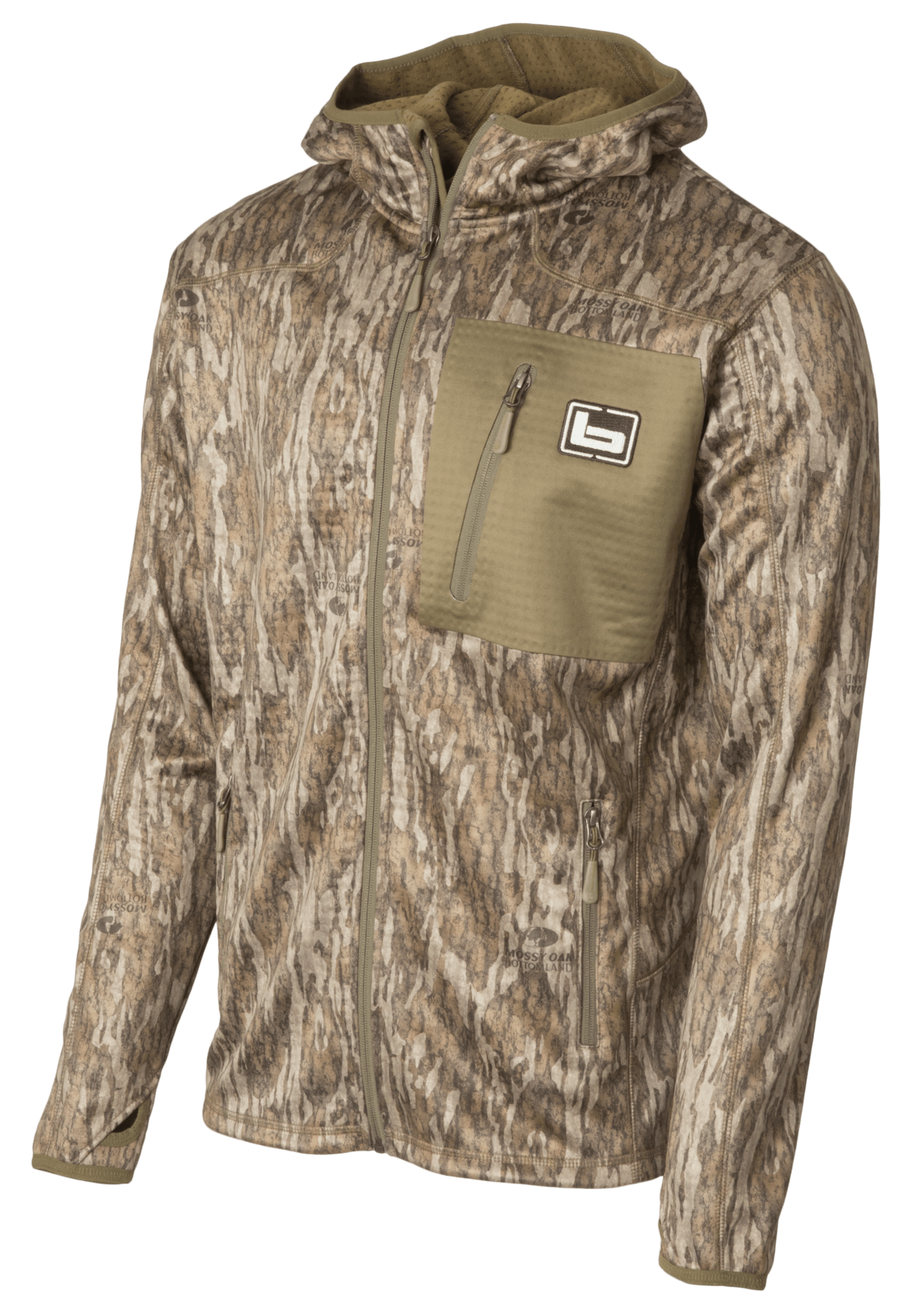 Banded Hooded Mid-Layer Jacket by Texas Fowlers