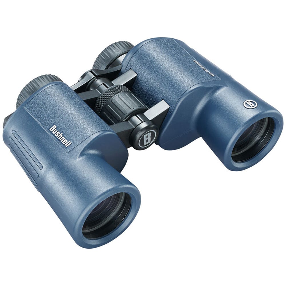 Bushnell 10x42mm H2O Binocular - Dark Blue Porro WP/FP Twist Up Eyecups by Texas Fowlers