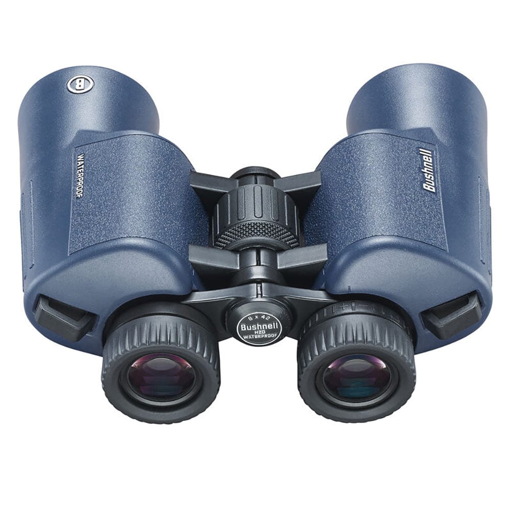 Bushnell 10x42mm H2O Binocular - Dark Blue Porro WP/FP Twist Up Eyecups by Texas Fowlers