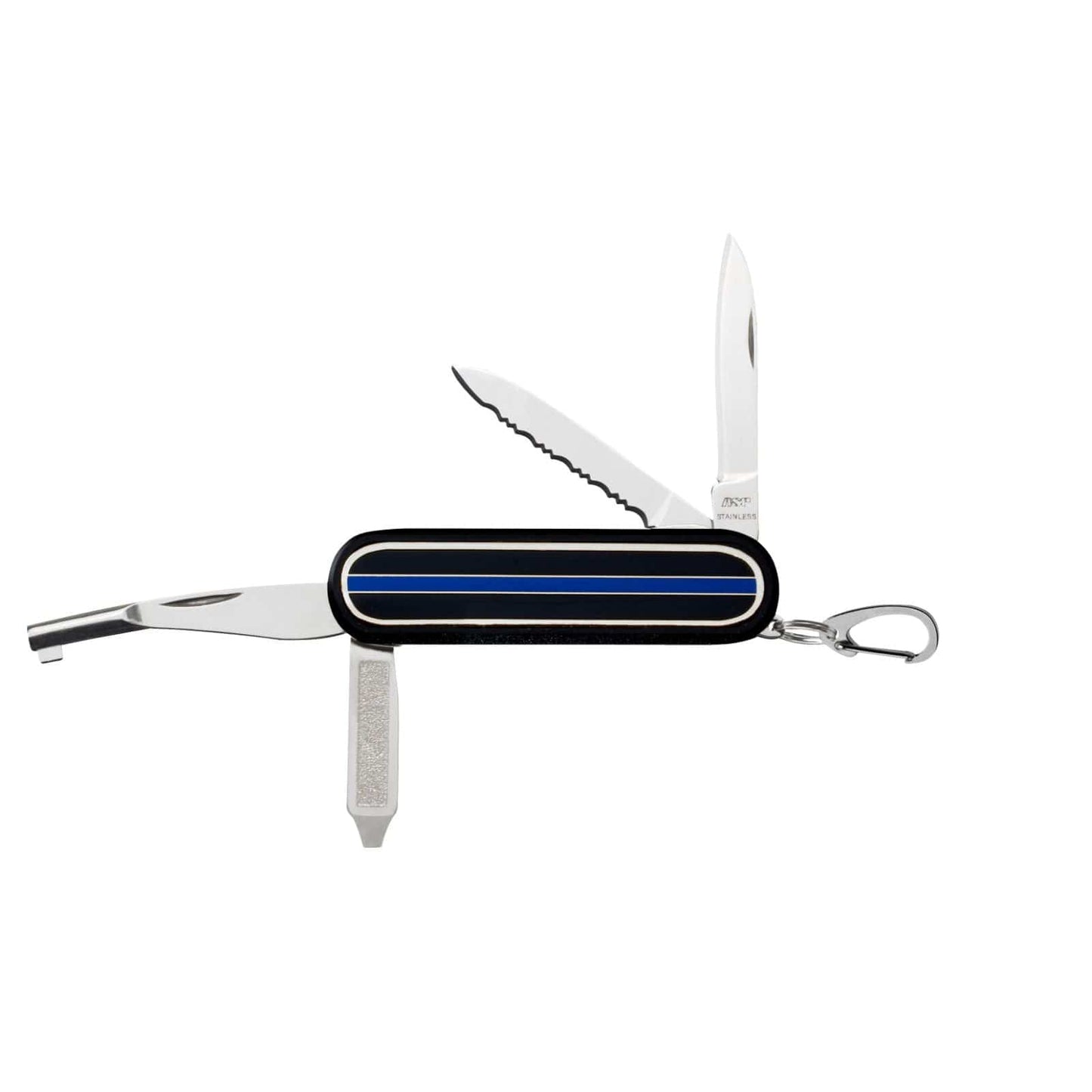 ASP Blue Line Edge Knife Handcuff Key by Texas Fowlers