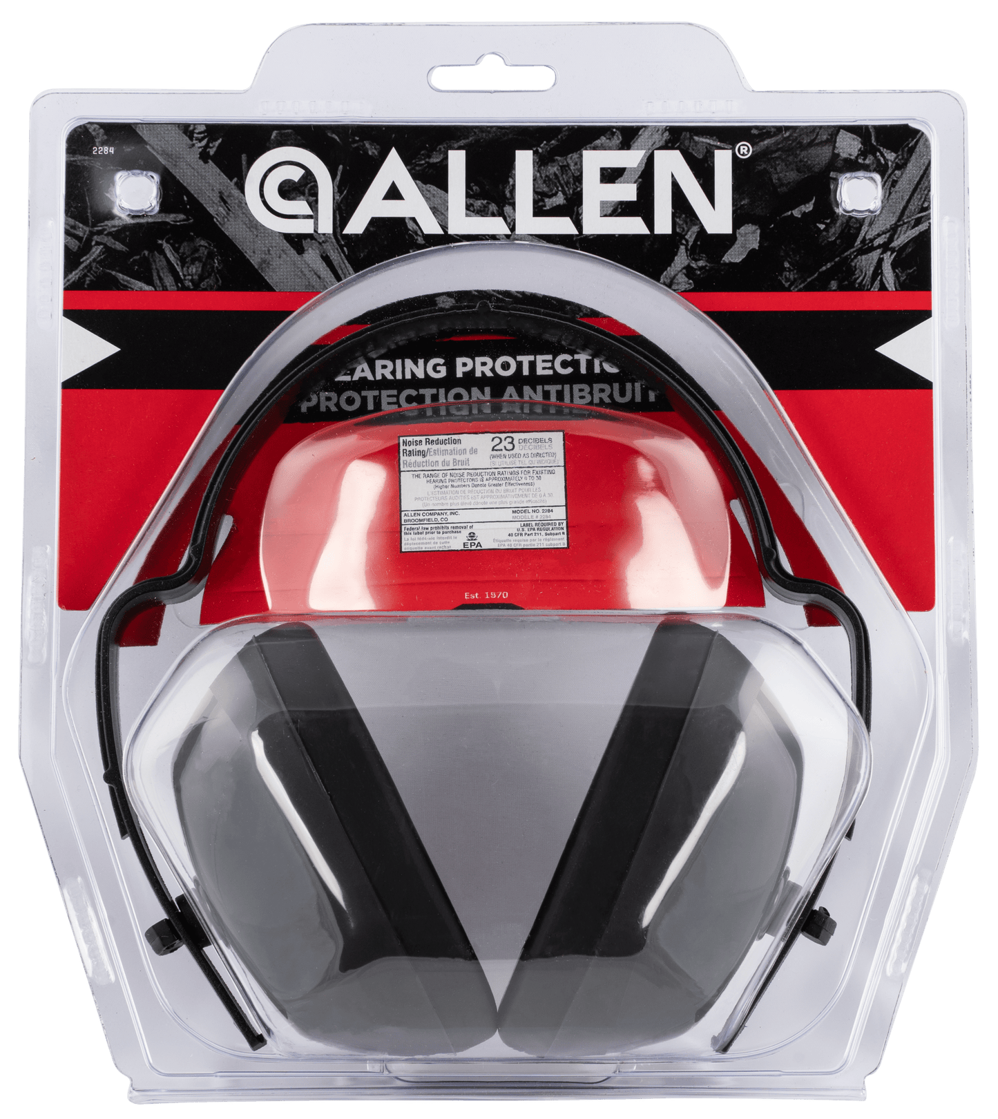 Allen Standard Safety Ear Muff by Texas Fowlers